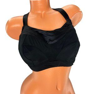 Brooks Embody Sports Bra Black Convertible Crossback Size S